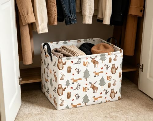 Rectangular Valentines Basket for Women Girls Storage Bin Organizer Box Shelf - Image 6