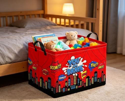 Rectangular Kids Storage Basket Baby Gift Basket Cute Storage Bin Organizer - Image 6