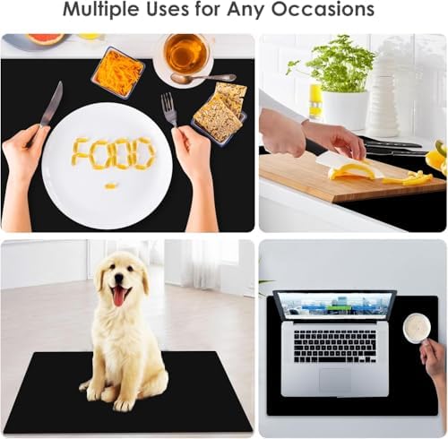 Large Silicone Mats for Kitchen Counter, 27.6 x 16'' Countertop Protector Mat - Image 6