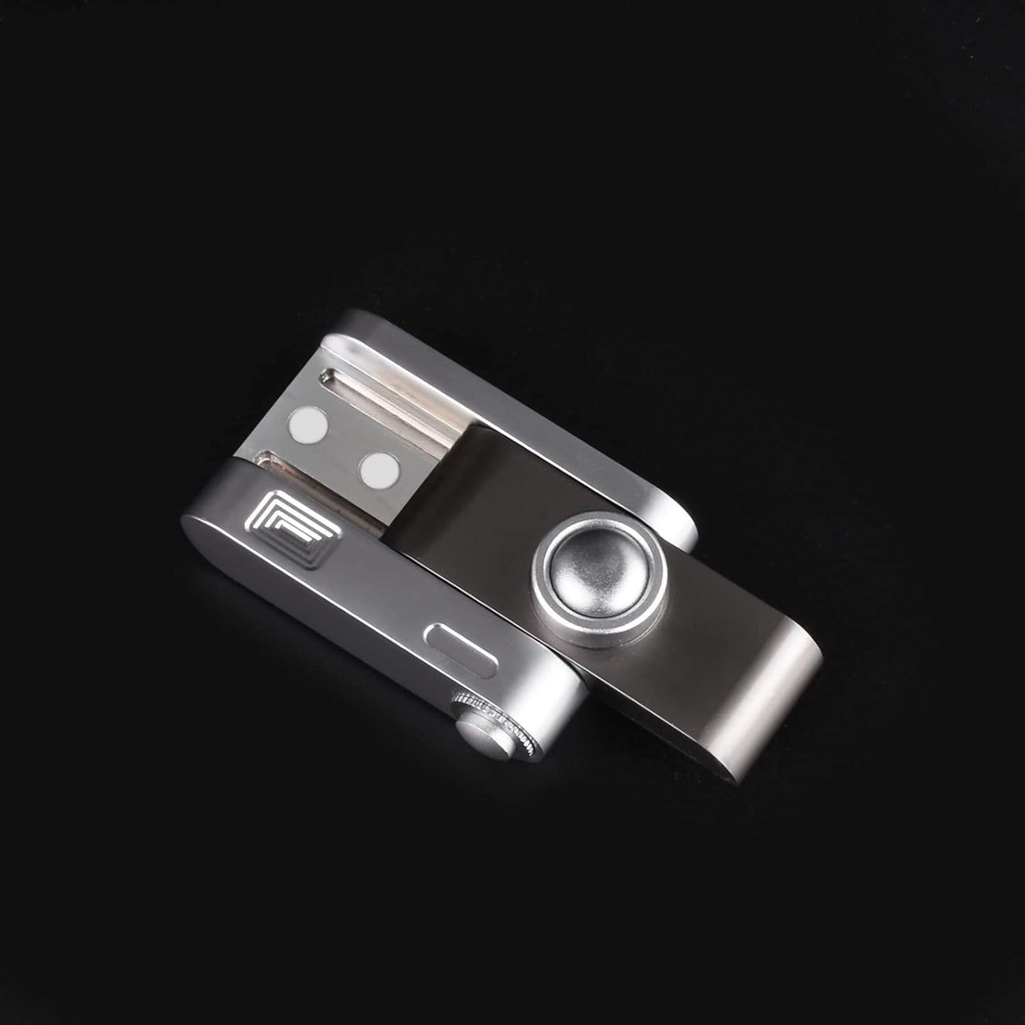 EDC Metal Fidget Slider Toys- Stress Relief EDC Fidget Slider Casual Metal Adult's Hand Toys Office Desk Toys Gifts Stress Toys for Adults(Mini Camera)