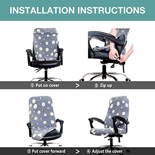 Melaluxe Office Chair Cover - Image 6