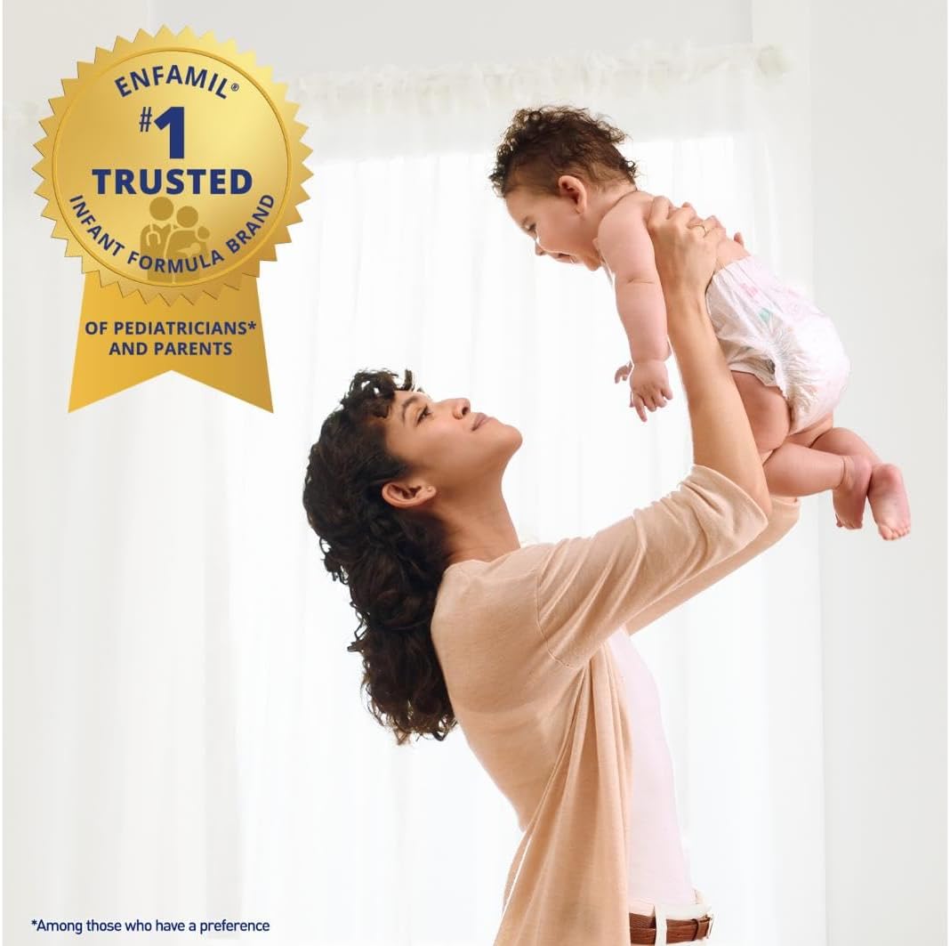 Enfamil NeuroPro Gentlease Baby Formula, Brain Building DHA, HuMO6 Immune Blend, Designed to Reduce Fussiness, Crying, Gas & Spit-up in 24 Hrs, Ready-to-Feed Infant Formula, Liquid, 2 Fl Oz (24 Count)