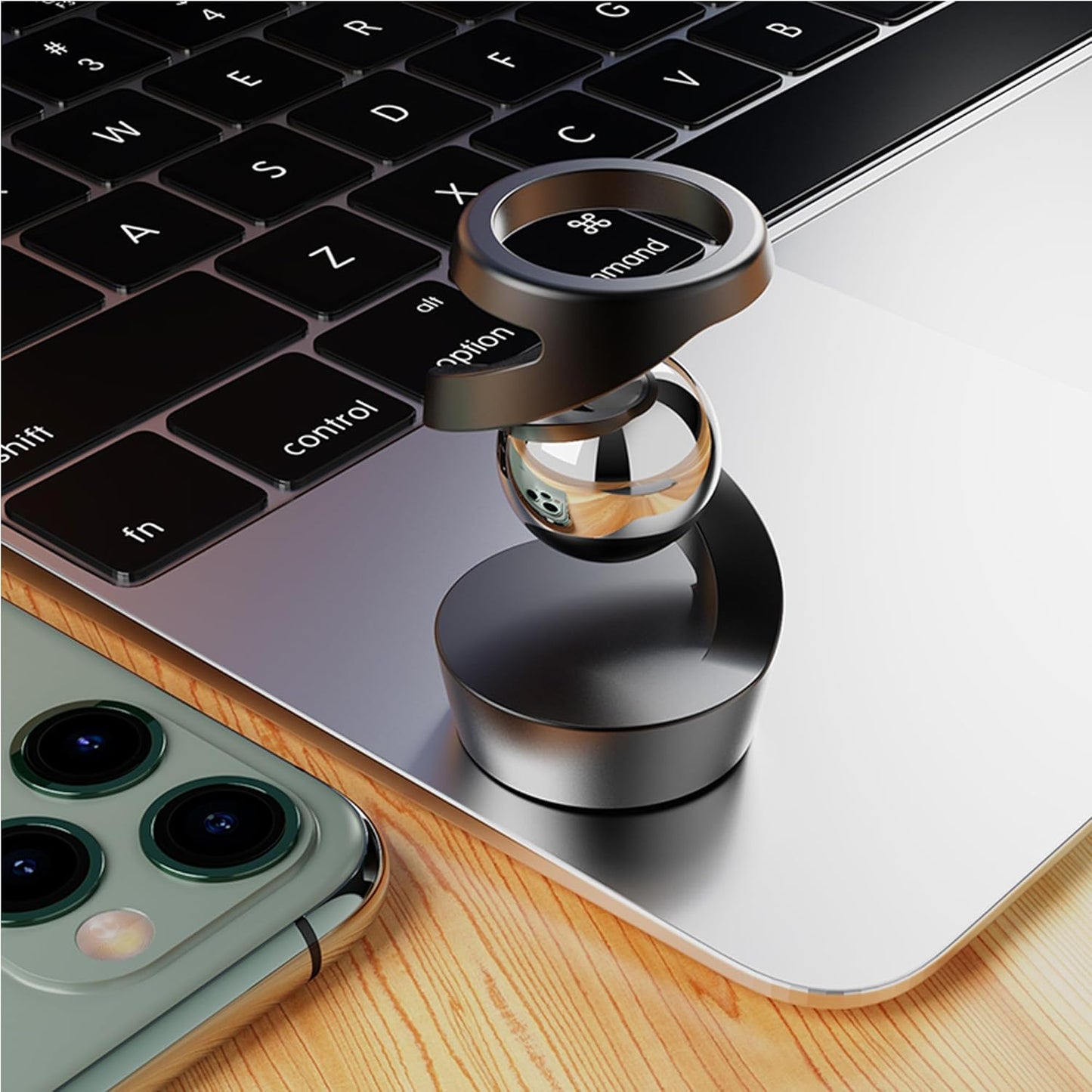 Fidget Toys, Metal ADHD Desk Spinning Toys for Adults Kids Boys Girls, Quite Fidget Sensory Toys for Party Favors, Stocking Stuffers, Classroom Prizes (Gold-Silver)