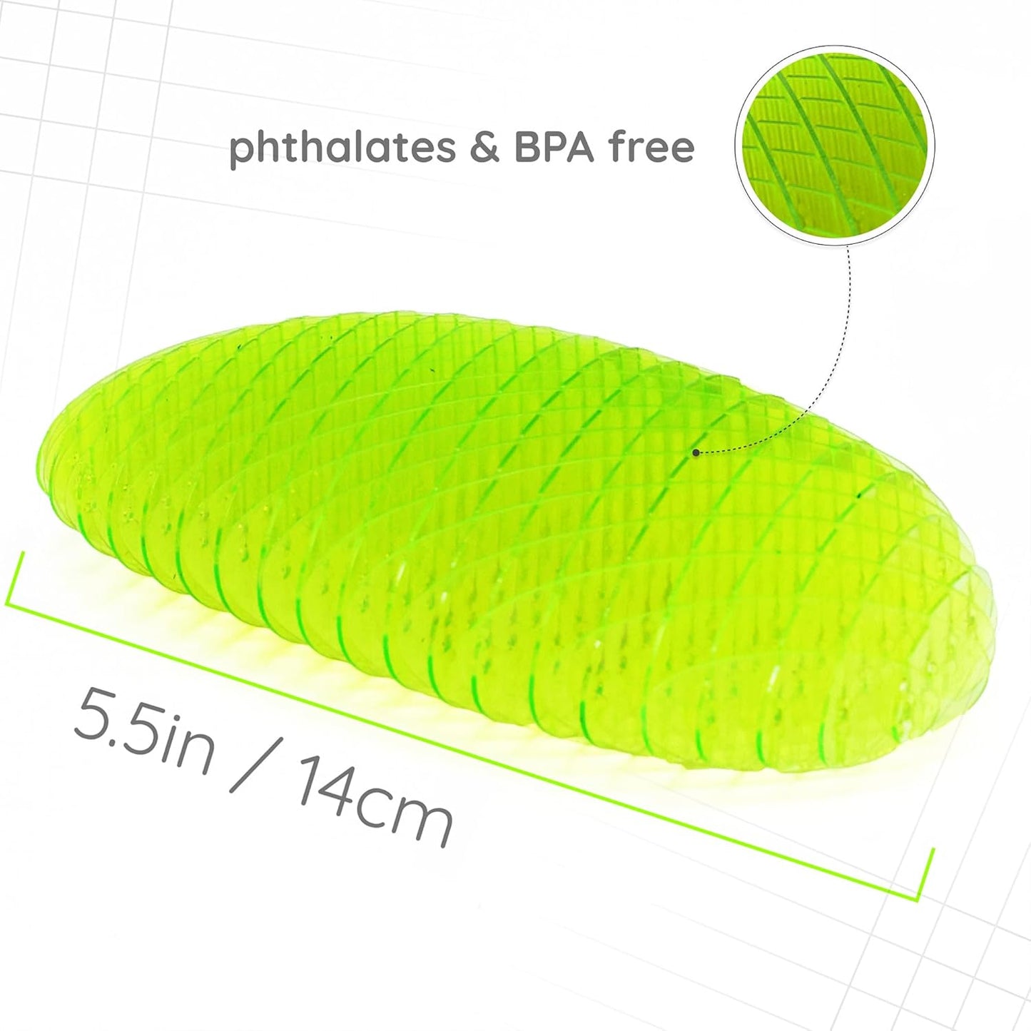 Morf Fidget Worm Toy - Desk Fidgets for Adults - Cool Satisfying Worm Fidget Sensory Toys - Fun and Interactive Morf Fidget Toy for Kids - USA Patent Pending Morf Figgy Toys - Big - 20 x 20