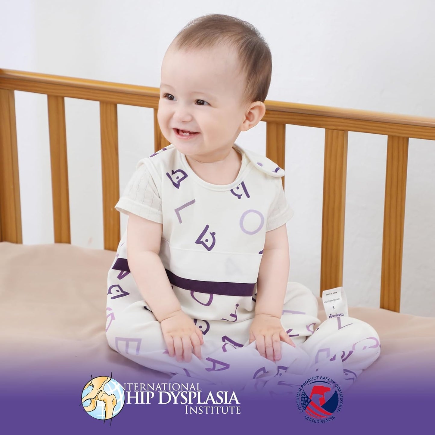 PuppyNap Baby Sleep Sack, Toddler Sleep Sack 2-Pack Set, Sleep Sack 18-24 Months, 100% Organic Cotton Sleep Sack with 2-Way Zipper.