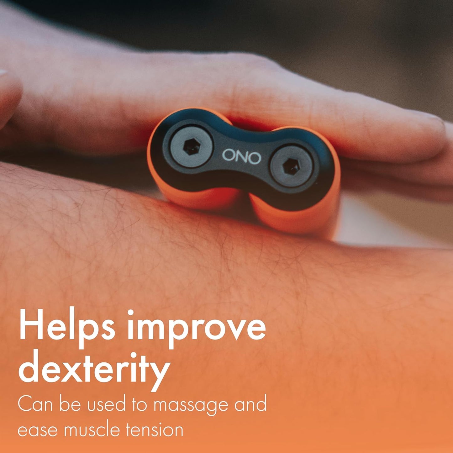 ONO Roller - Handheld Fidget Toy for Adults | Help Relieve Stress, Anxiety, Tension | Promotes Focus, Clarity | Compact, Portable Design