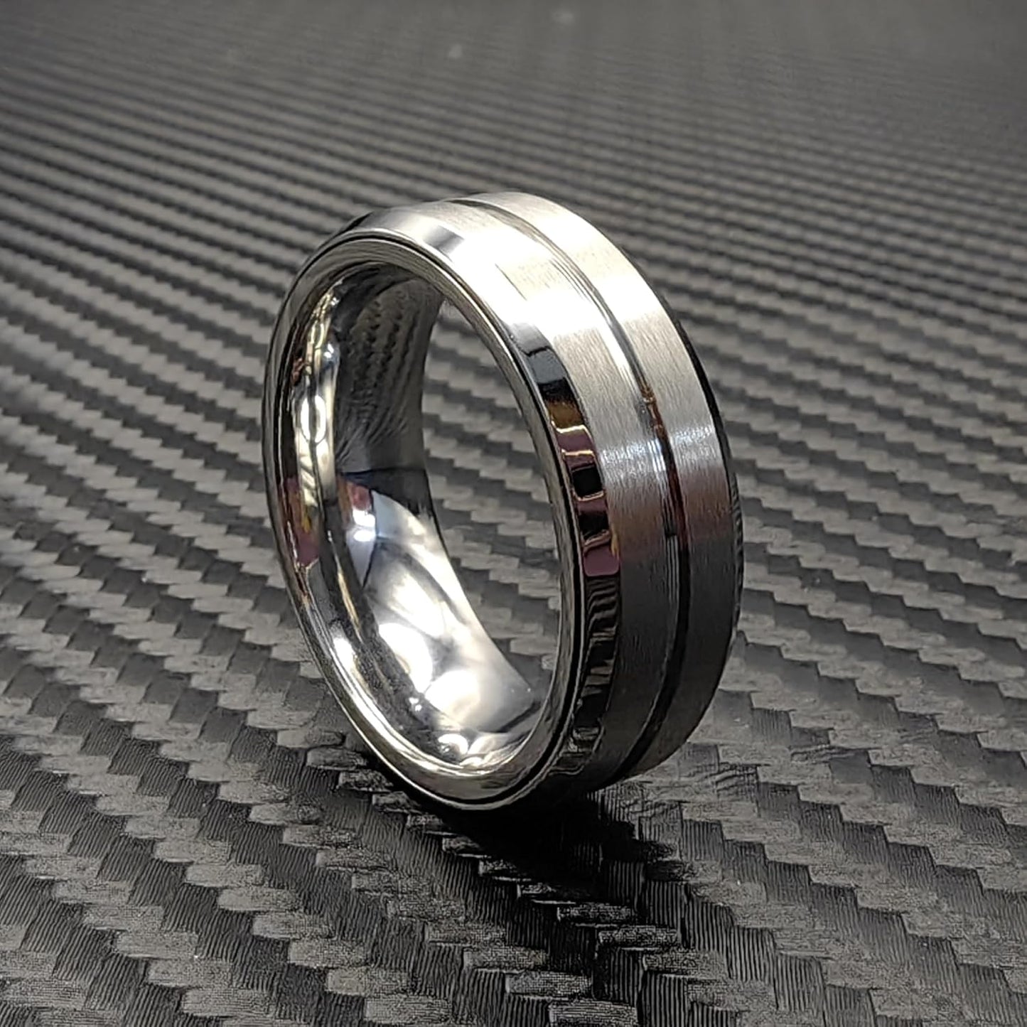 EDC Fidget Slider Fidget Toy Adult Stress Relief Metal Ratchet Ring Jewelry ADHD Recreational Fidget Toy Tactile Coin (Silvery, 12)