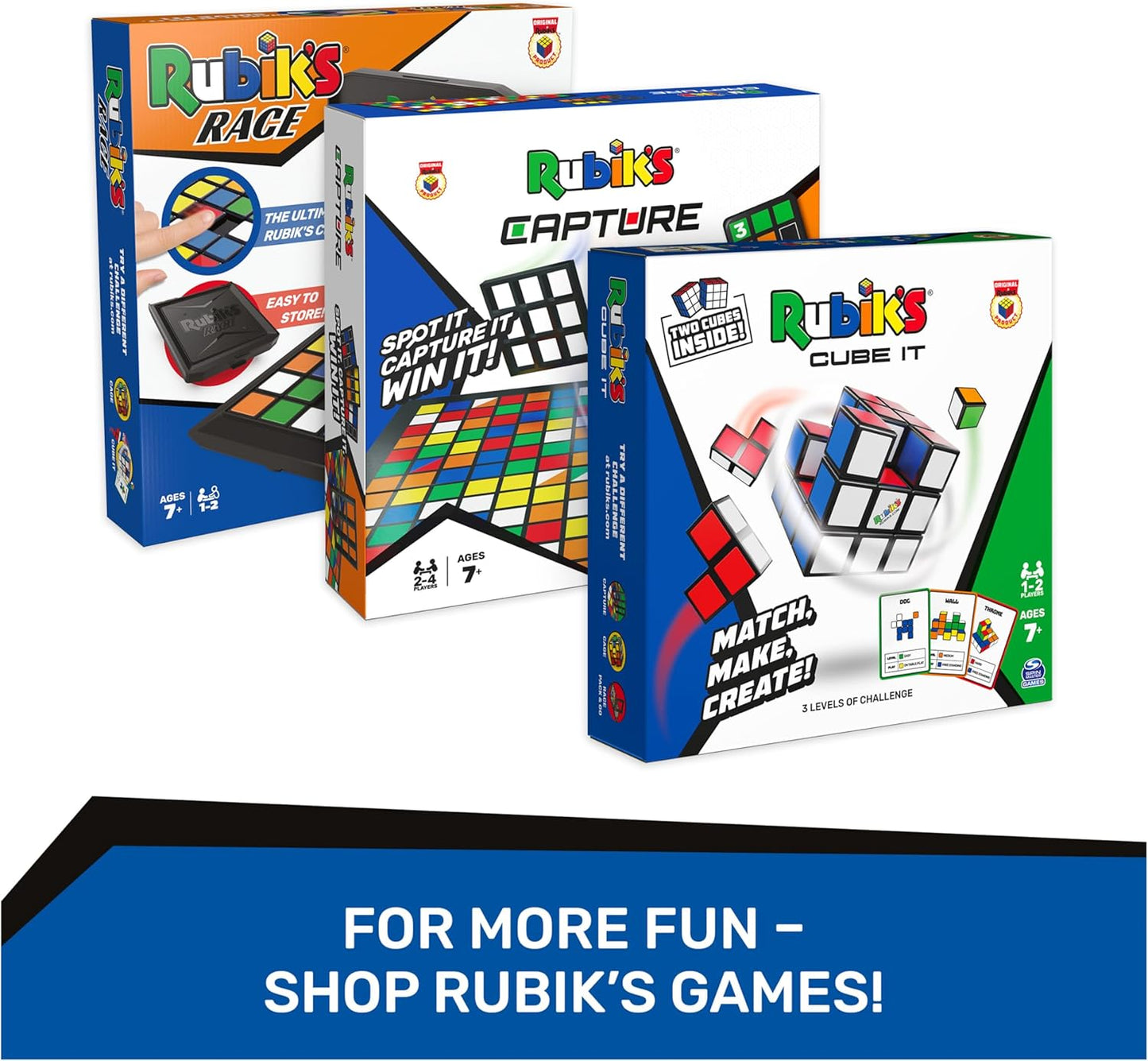 Rubik’s Professor, 5x5 Cube Color-Matching Puzzle Highly Complex Challenging Problem-Solving Brain Teaser Fidget Toy, for Adults & Kids Ages 8 and up