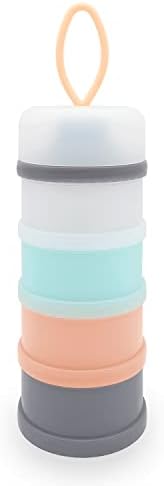Baby Formula Dispenser, Formula Container, BPA Free, 4 Layers, Baby Feeding by LADISO