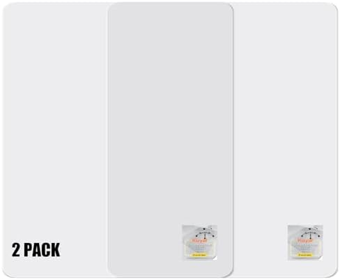 Kuyal 2 Pack 1/5" Thick Office Chair Mat, Heavy Duty Computer Chair Mat by Kuyal