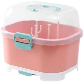 Baby Bottle Drain Rack, Feeding Cup Holder, Portable Large Capacity Toddler by YosooHealthGear