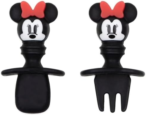 Bumkins Disney Baby Utensils Set, Chewtensils Silicone Spoons by Bumkins