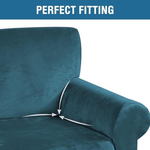 H.VERSAILTEX Stretch Velvet Sofa Covers - Image 4