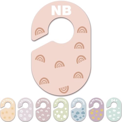 Baby Closet Dividers Durable Plastic Clothes Organizers 16 Pack by Unknown