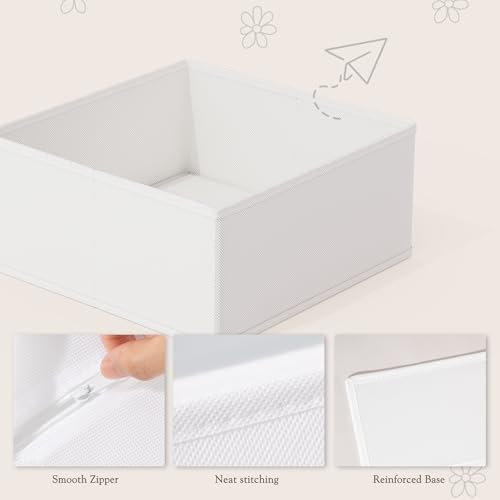 Criusia Drawer Organizers 18-Piece Set, Dresser Organizer - Image 4