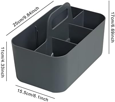 Baby Bath Storage Organizer, Nursery Caddy Tote Divided Shower Organizer Basket - Image 4