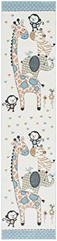 SAFAVIEH Carousel Kids Collection Runner Rug - Image 2