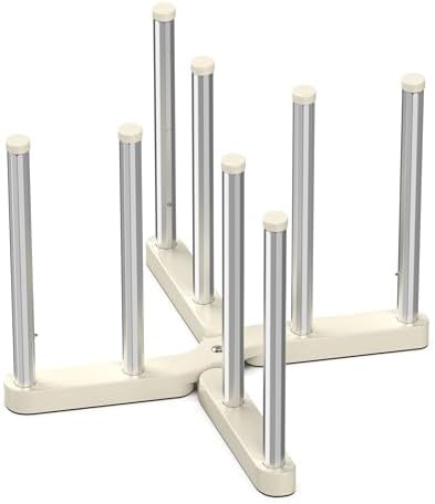 KORRTFID Reusable Storage Bag Drying Rack, Retractable Metal Bottle Drying Rack by KORRTFID