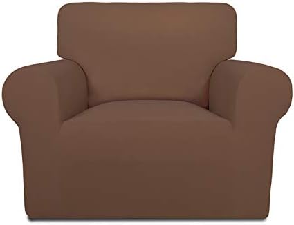 PureFit Super Stretch Chair Covers Fleece Couch Covers by PureFit