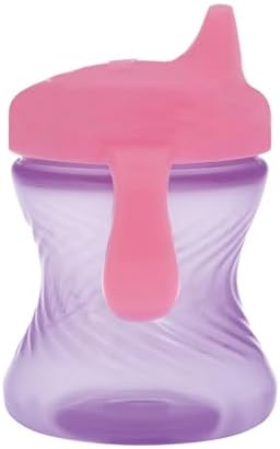 Nuby 2-Handle No-Spill Hard Spout Sippy Cup - 7 oz - Baby Sippy Cup with - Image 6