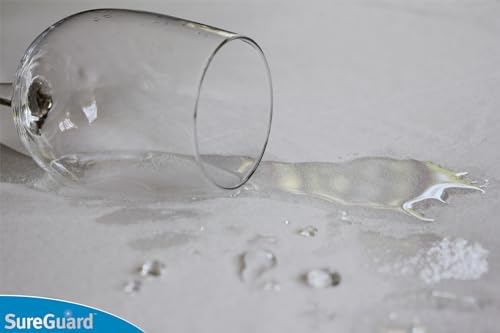 SureGuard Smooth Waterproof Mattress Protector, Full Size Mattress Cover - Image 2