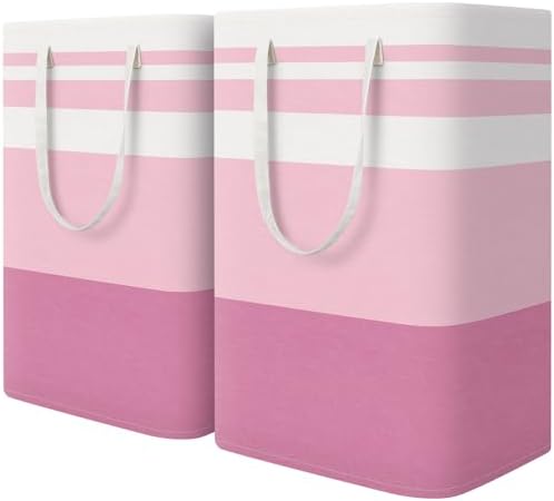 HomeHacks 2 Pack Large Laundry Baskets, Laundry Hampers Bags by HomeHacks