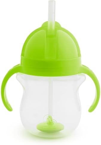 Munchkin Any Angle Sippy Cup for Toddlers, Spill Proof Weighted Straw Cup by Munchkin