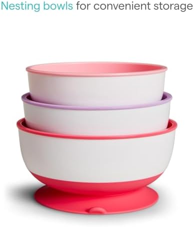 Munchkin Stay Put Munchkin Suction Baby Bowls - Image 4