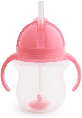 Munchkin Any Angle Sippy Cup for Toddlers, Spill Proof Weighted Straw Cup by Munchkin