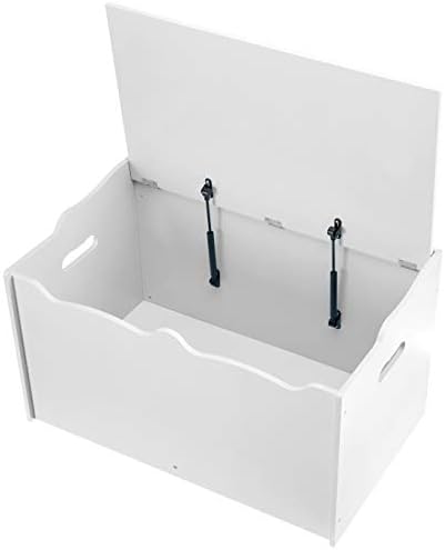 Amazon Basics Kids Wooden Toy Storage Chest - Image 4