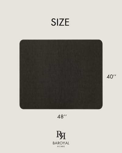 BARoyal Office Chair Mat for Hardwood Floor Under Desk Computer Rolling Chair - Image 6