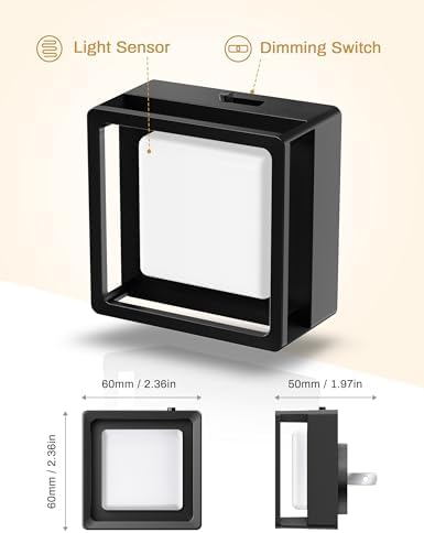 DORESshop LED Night Light, Night Lights Plug Into Wall - Image 5
