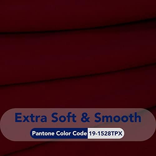 PureFit Stretch Couch Covers for Sofa Large Sofa Slipcovers Wine - Image 5
