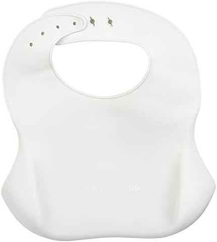 Three Little Tots Modern Silicone Baby Bib – Adjustable Fit Waterproof Catch - Image 2