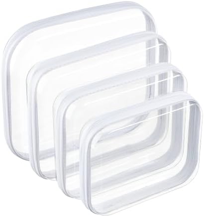 Clear Hard Shell Diaper Bag Organizer Pouches Cosmetic Bags by WELPIRT