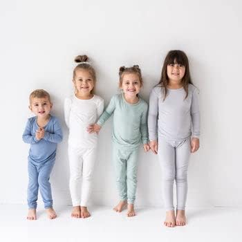 KYTE BABY Toddler Pajama Set - Pjs for Toddlers Made of Soft Bamboo Rayon Material
