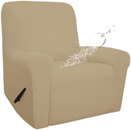 Easy-Going 100% Waterproof Recliner Chair Cover，1-Piece Recliner Slipcover by Easy-Going