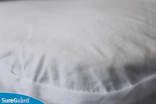 SureGuard Smooth Waterproof Mattress Protector, Full Size Mattress Cover - Image 4