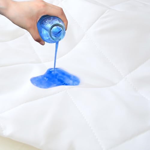 Pack and Play Sheets Fitted 2 Waterproof Mattress Protector Pad Cover - Image 2