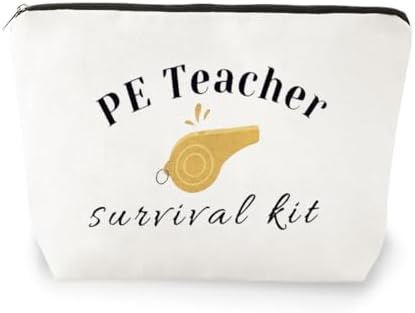Funny PE Teacher Survival Kit Zipper Bag by Sudaporn