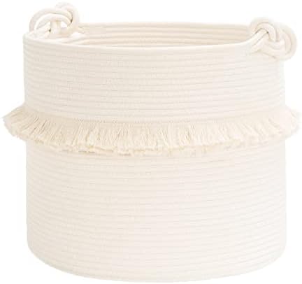 CherryNow 45L Woven Rope Baby Basket by CherryNow
