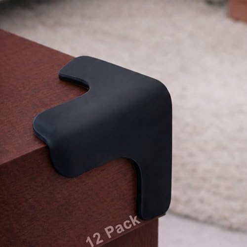 Corner Protector for Baby, 12 Pack EVA Foam Baby Proofing Corner Guards by FursafeQ