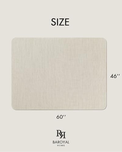 BARoyal Office Chair Mat for Hardwood Floor Under Desk Computer Rolling Chair - Image 6
