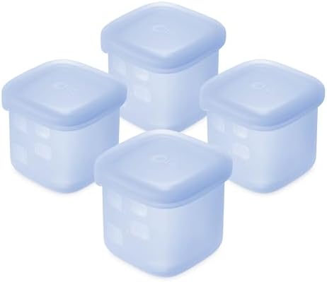 Olababy Silicone Baby Food Storage Containers 4pk by Olababy