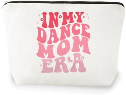 In My Dance Mom Era Makeup Bag Zipper Dance Mom Cosmetic Pouch by Sudaporn