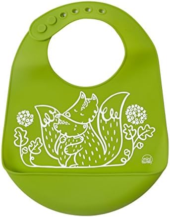 modern-twist Bucket Bib 100% plastic free silicone, waterproof, adjustable by ModernTwist