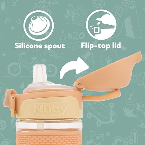 Nuby Thirsty Kids Flip-it Bolt Toddler Cup - Image 5