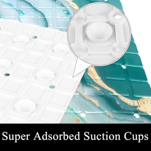 Shower Mat Non Slip 26.8 x 15.1 Inches, Non Slip Bath Mat - Image 3