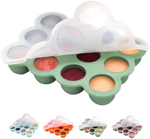 Silicone Baby Food Freezer Tray by btrfe