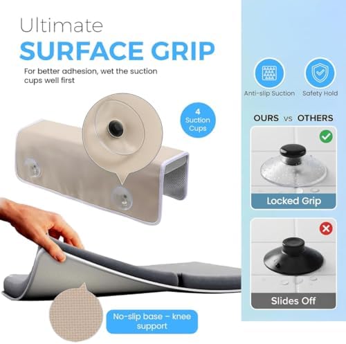 UR Choice Bath Kneeler and Elbow Rest Pad Set, Kneeling Pad - Image 6